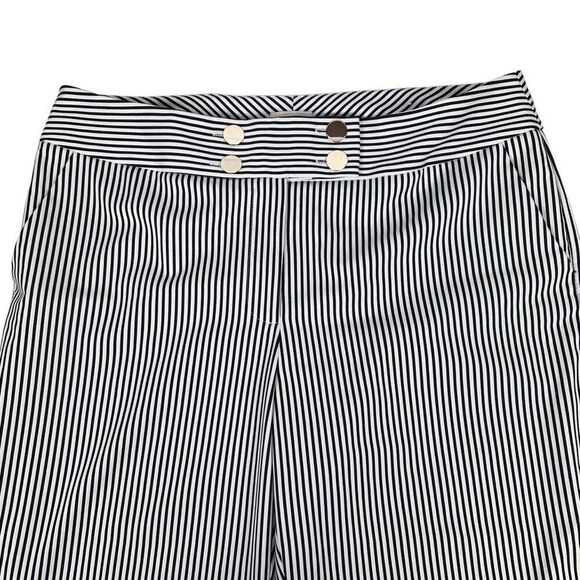 Chico's Sailor Stripe Hardware Crop Pants size 16 - Picture 4 of 10